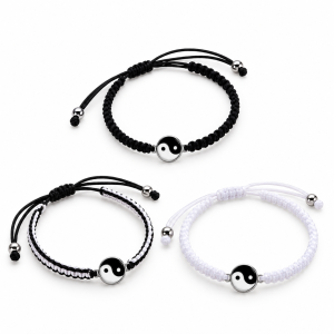 Yin & Yang Bracelet Set of 3